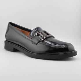Elegancki Loafer w Kolorze Czarnym 2175 1008