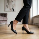 Skórzane szpilki Essential Black | eska-buty.pl